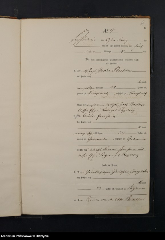 image.from.unit.number "Haupt-Heiraths-Register Nr 1 - 42"