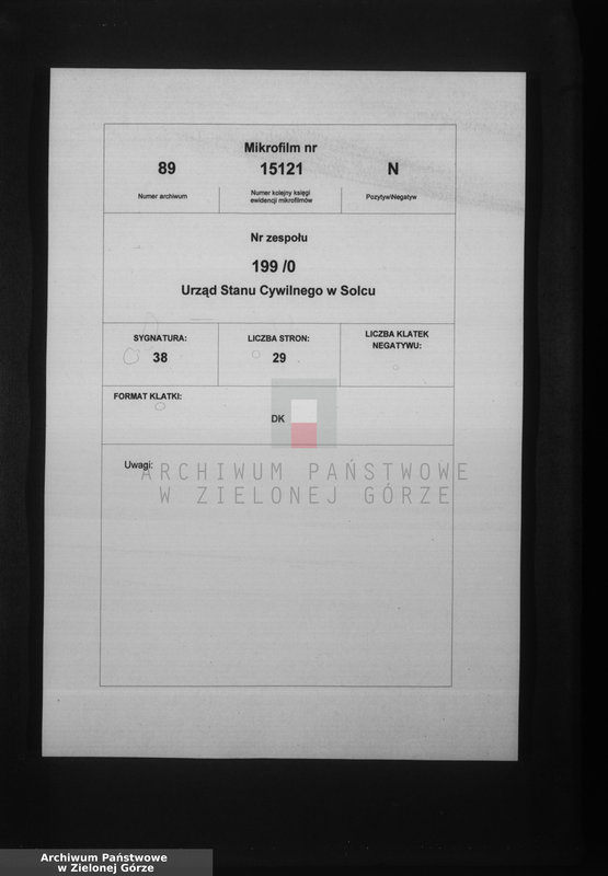 Obraz 2 z jednostki "[Księga małżeństw]"