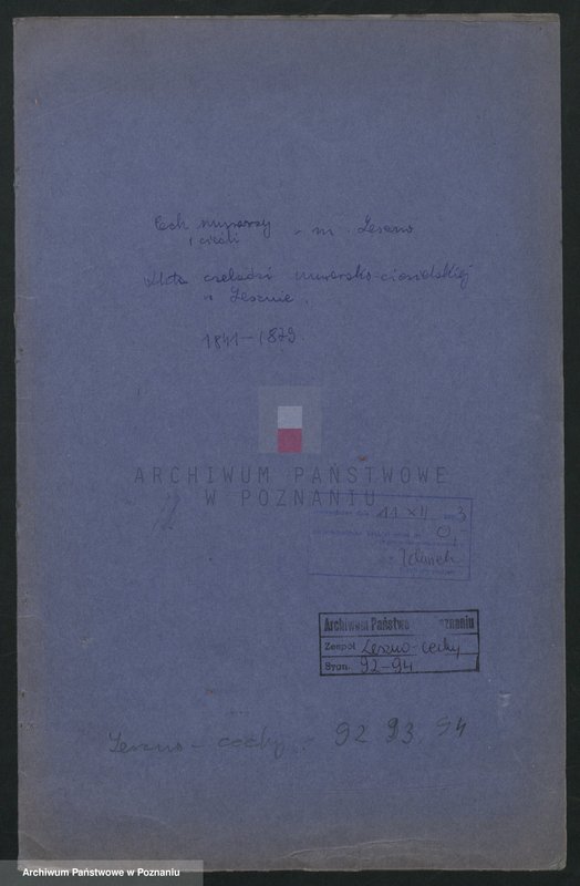 Obraz 1 z jednostki "[Kontrakt zawarty między Janem Koniecznym jako właścicielem oberży i władzami stowarzyszenia czeladników murarskich i ciesielskich w Lesznie o wydzierżawienie pomieszczeń oberży]"