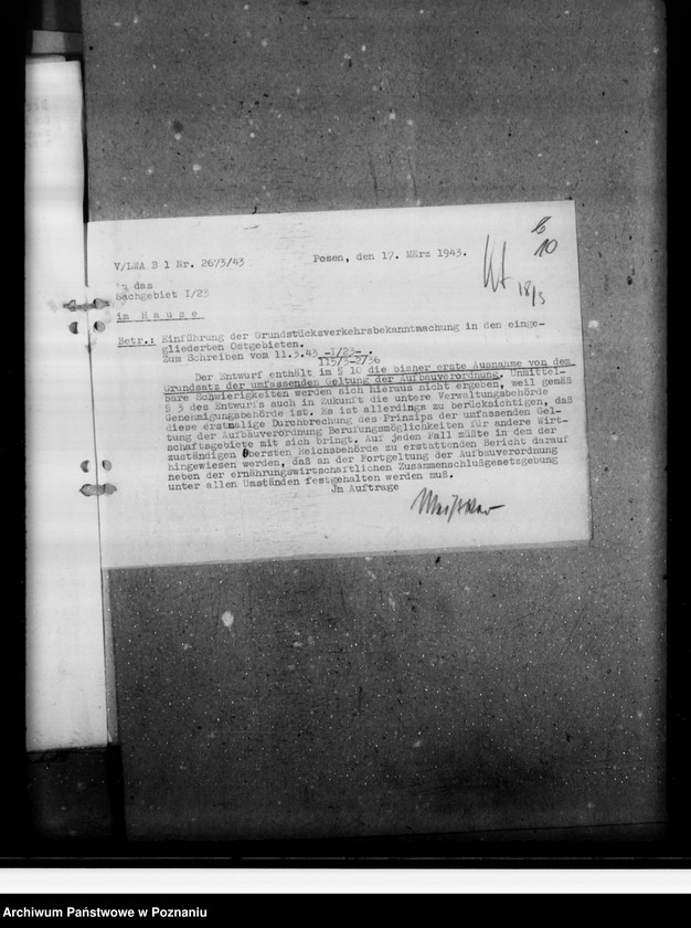 Obraz 14 z jednostki "Grundstücksverkehrsbekanntmachung"