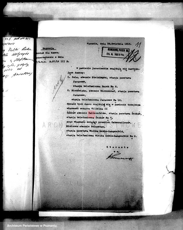 Obraz 15 z jednostki "Domena Żółków /sprawy administracyjne/"