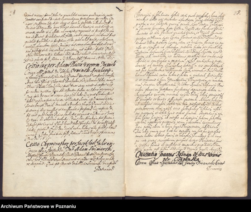 Obraz 16 z jednostki "Acta coram spectabili consulatu praesidentibus in officio seu iudicio ...consulibus."