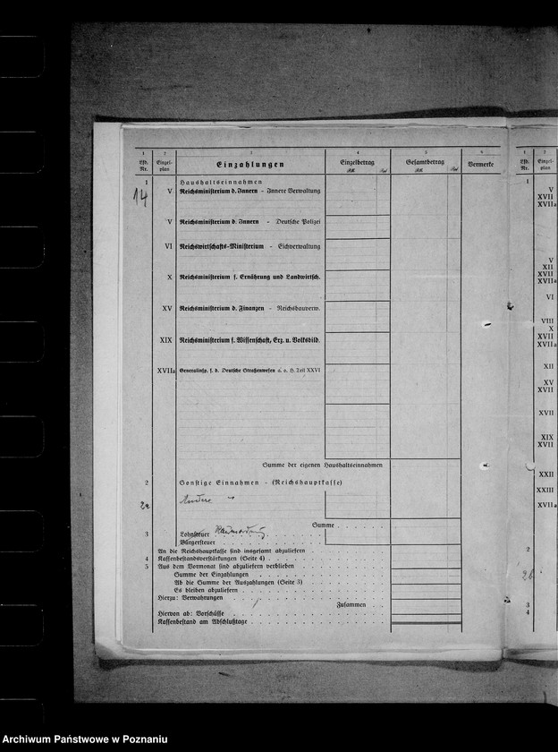 Obraz 17 z jednostki "Abschlüsse (Generalia)"