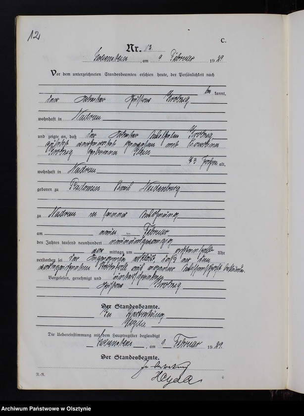 image.from.unit.number "Sterbe-Neben-Register Nr 1 - 94"