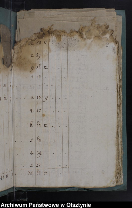 image.from.unit.number "Jahr Kirchen Rechnung der Kirchen zu Kruklanken aller Einnahme und Ausgabe wie auch Bau-Rechnung"