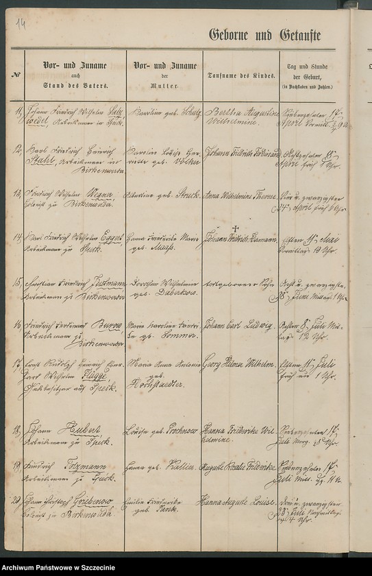 image.from.unit.number "Kirchenbuch. Speck (Mosty, now.)."