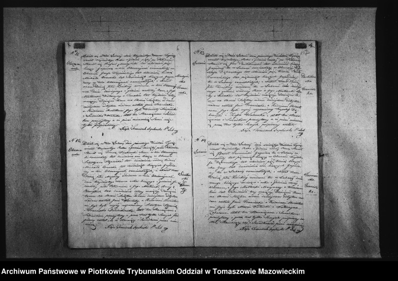 Obraz 8 z jednostki "Duplikat Aktów Religijno Cywilnych Parafij Lubańskiey na Rok 1830"