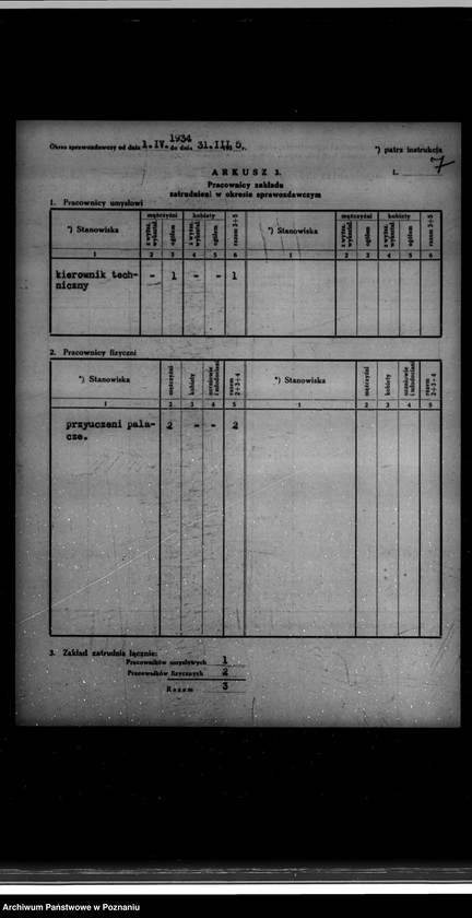 Obraz 11 z jednostki "Kwestionariusz Gazowni Miejskiej w Rakoniewicach powiat wolsztyński"