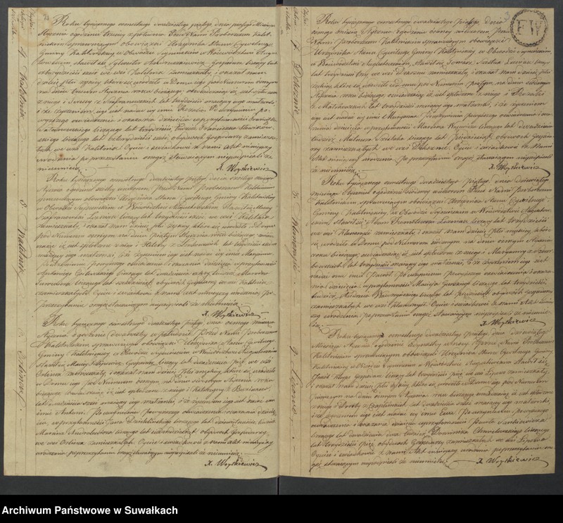 image.from.unit.number "Akta Urodzonych Urzędnika Stanu Cywilnego Gminy Kaletnickiey, od dnia 1-go Stycznia 1825 r. do dni ostatnich Grudnia tegoż Roku"