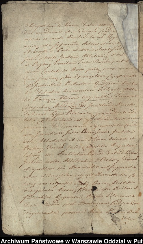 image.from.unit.number "Ekstrakty z ks. gr. i ziem. warszawskich oraz sumariusze dokumentów przedstawianych przez strony jako materiał dowodowy w sprawach z lat 1755-1767 między opatem Walentym Michałem Żółtowskim i konwentem a Jakubem i Anną Stokowskimi o rozgraniczenie dóbr opackich Grabie i Grabia Wólka i dóbr Stokowskich Osieczek i Przekory oraz o wzajemne szkody"