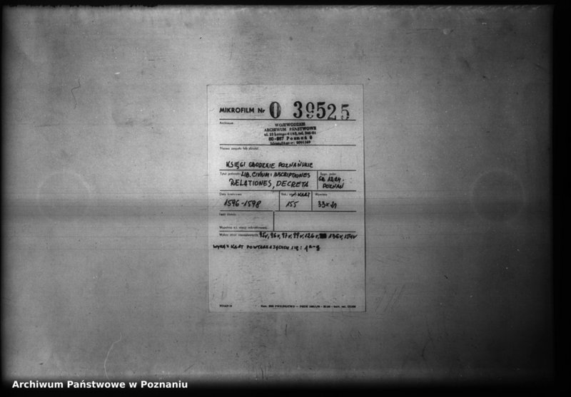 Obraz 2 z jednostki "Lib. civium, inscriptiones, relationes, decreta [inducta;protocollon]"