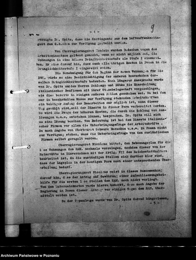 Obraz 13 z jednostki "Projekt budowy mieszkań dla pracowników D.W.M w Poznaniu"