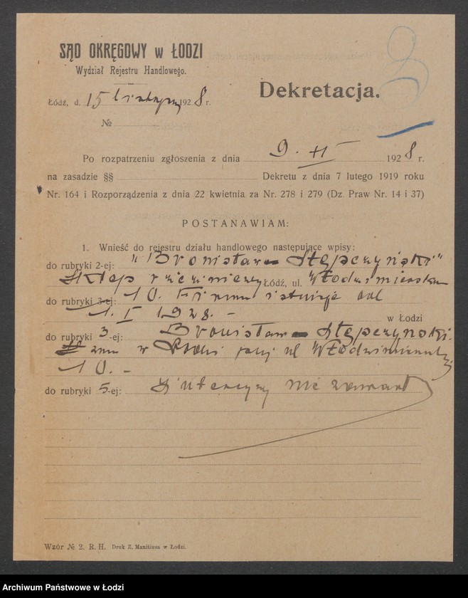 Obraz 5 z jednostki "Bronisław Stępczyński – sklep rzeźniczy"