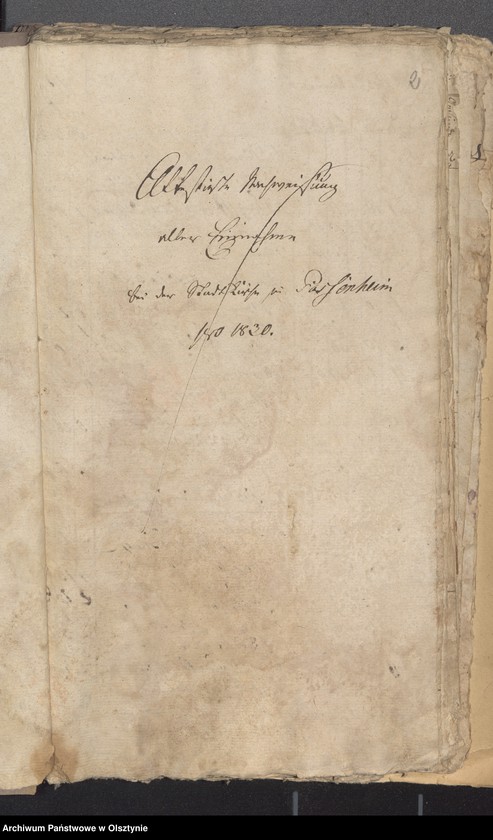 image.from.unit.number "Beläge zur Einnahme der Passenheimschen Stadt Kirchen Rechnung"