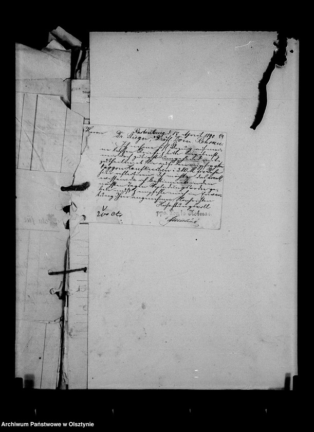 image.from.unit.number "/Korrespondenz, Rechnungen u. Bilanzen der Firma Louis Kolmar, Rastenburg, für Dr. Stieger, Verwalter von Rehsau/"