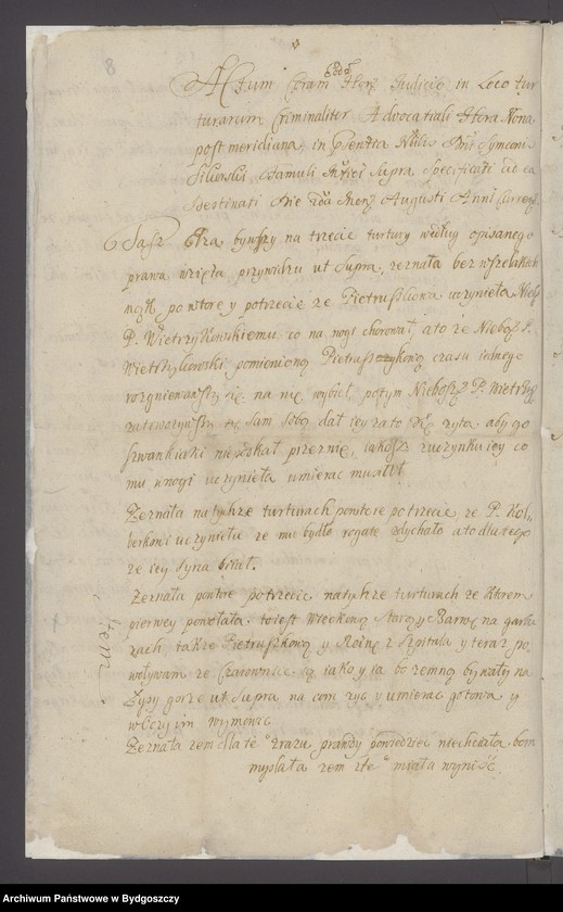 image.from.unit.number "[Protokoły procesów prowadzonych przeciw czarownicom przed sądem ławniczym miasta Nowego]"