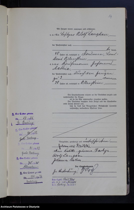 image.from.unit.number "Heirats-Haupt-Register Nr 1 - 26"