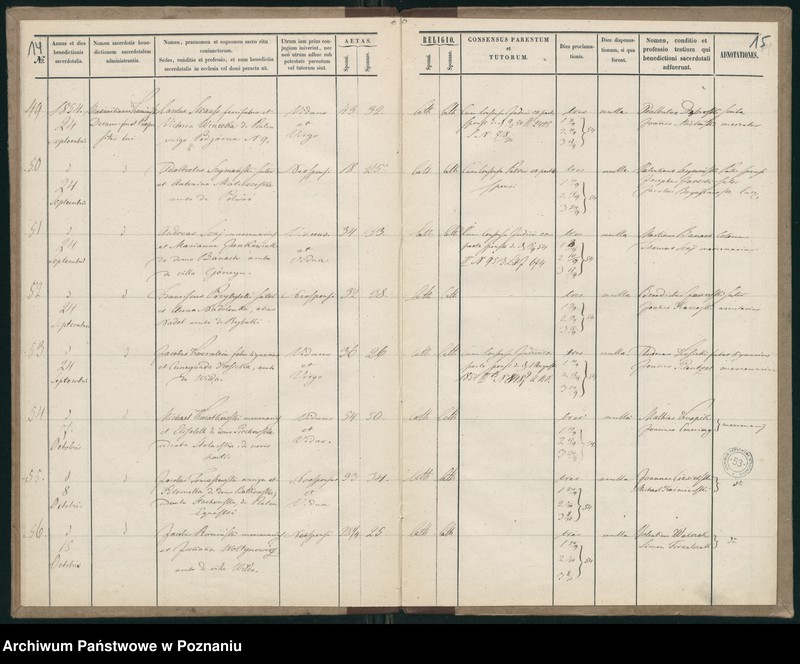 Obraz 10 z jednostki "Księga małżeństw"