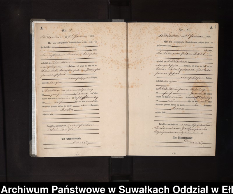 image.from.unit.number "Geburts-Haupt-Register des Königlichen Preussischen Standes-Amtes Nikolaiken Kreis Sensburg"