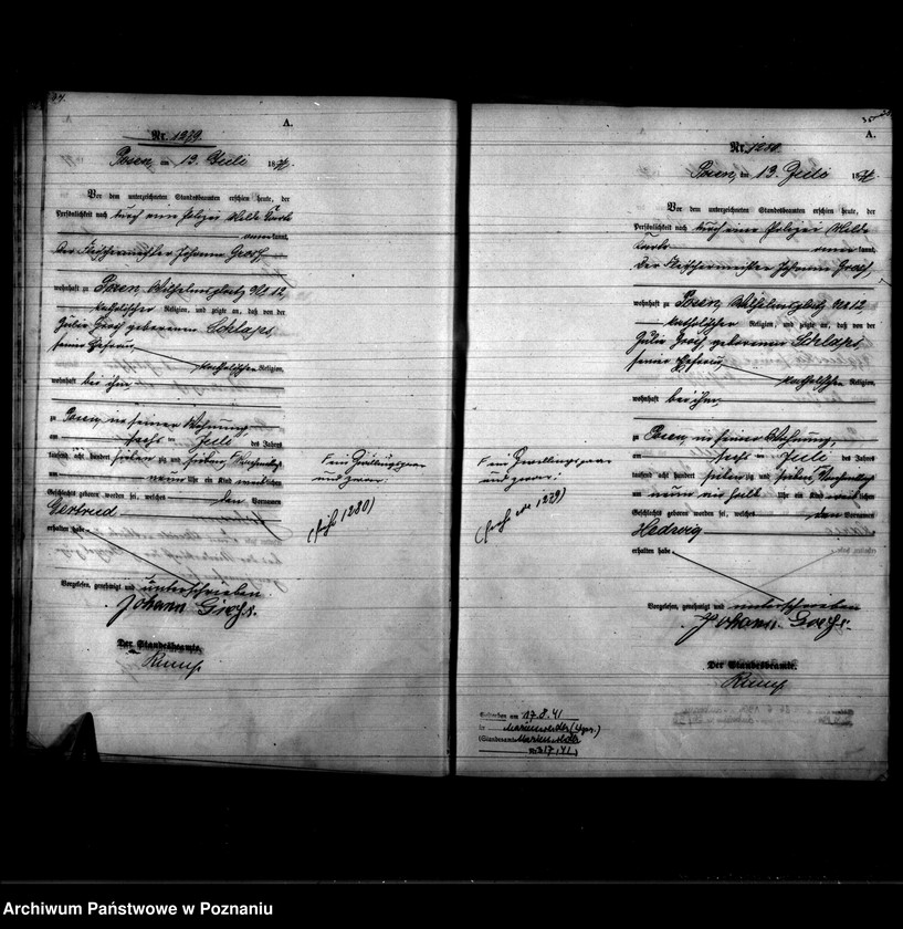 Obraz 20 z jednostki "Księga urodzeń"