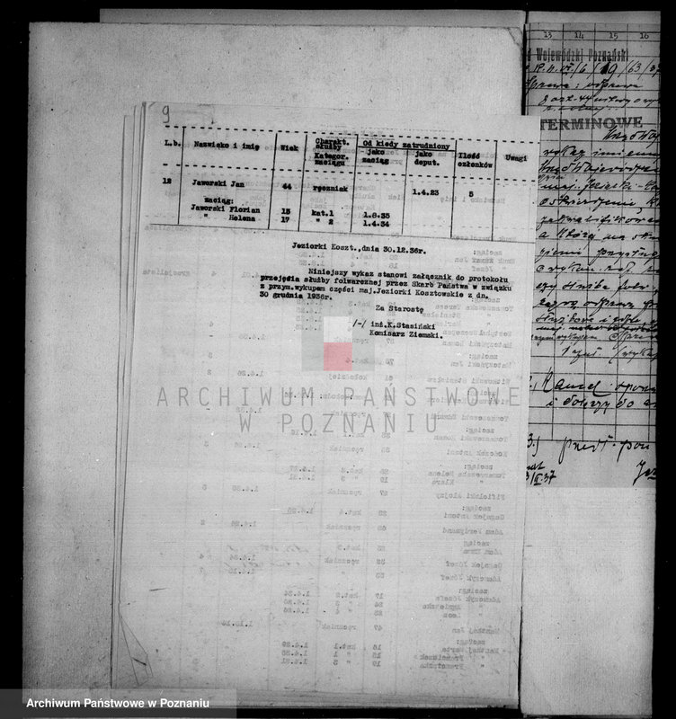 Obraz 13 z jednostki "Jeziorki-Kosztowskie odprawy z art.. 44 ustawy o wykonaniu reformy rolnej"