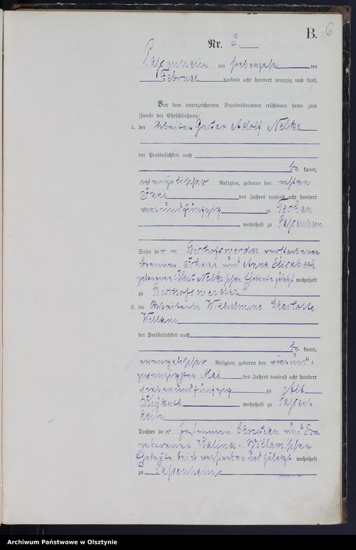 image.from.unit.number "Heiraths-Haupt-Register Nr 1 - 13"