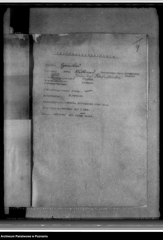 Obraz 13 z jednostki "Abordnungen des Dienstpersonals"