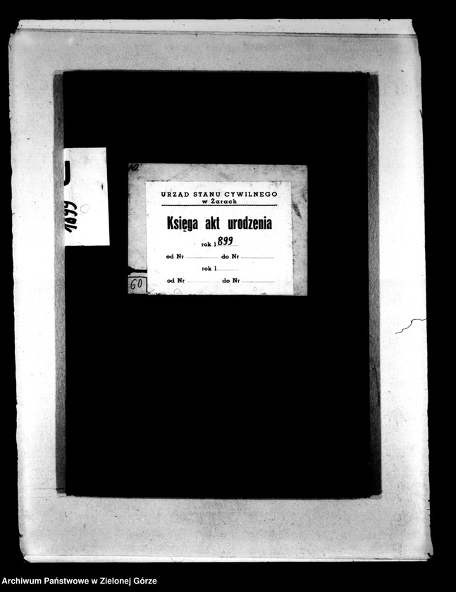 image.from.unit.number "[Księga akt urodzenia rok 1899-Żary okolice]"