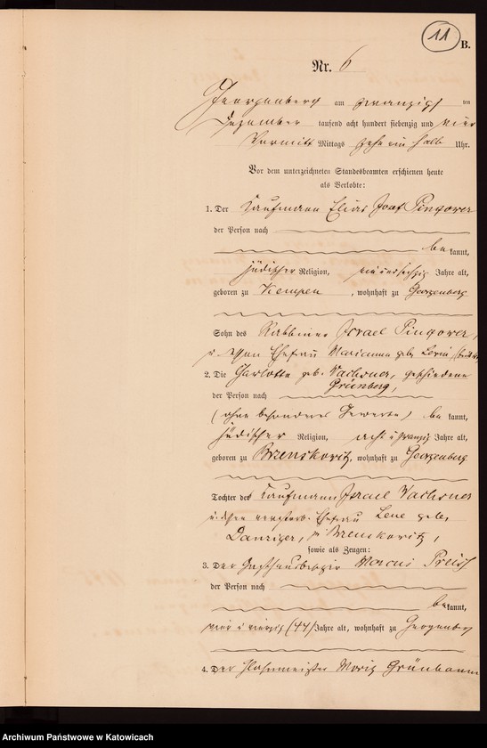image.from.unit.number "Ksiega małżeństw nr 1-6"