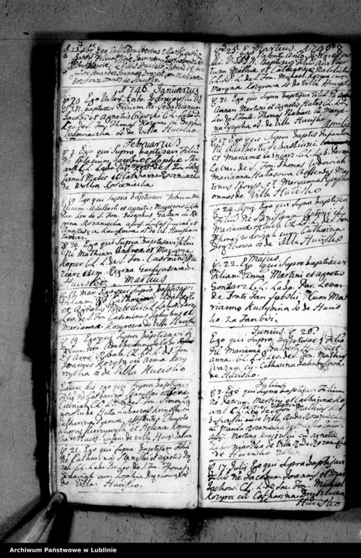 Obraz 7 z jednostki "Liber baptisatorum, copulatorum et mortuorum"