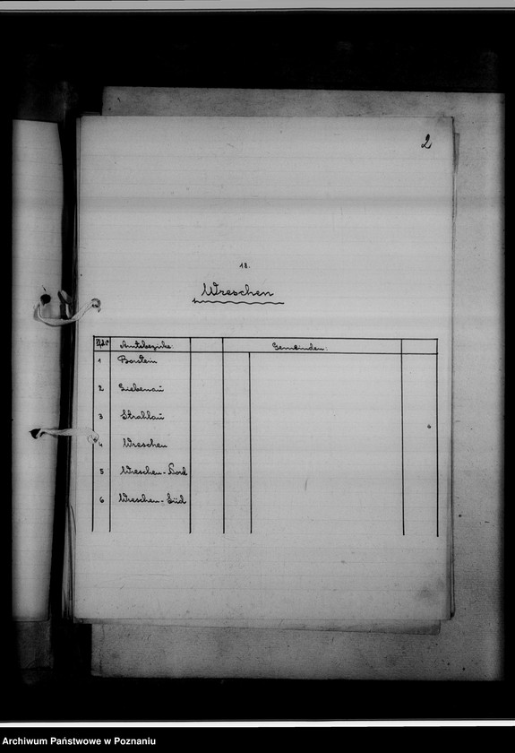 Obraz 6 z jednostki "Einziehungsprotokolle [ksiąg kościelnych] Kreis Wreschen [powiat wrzesiński]"