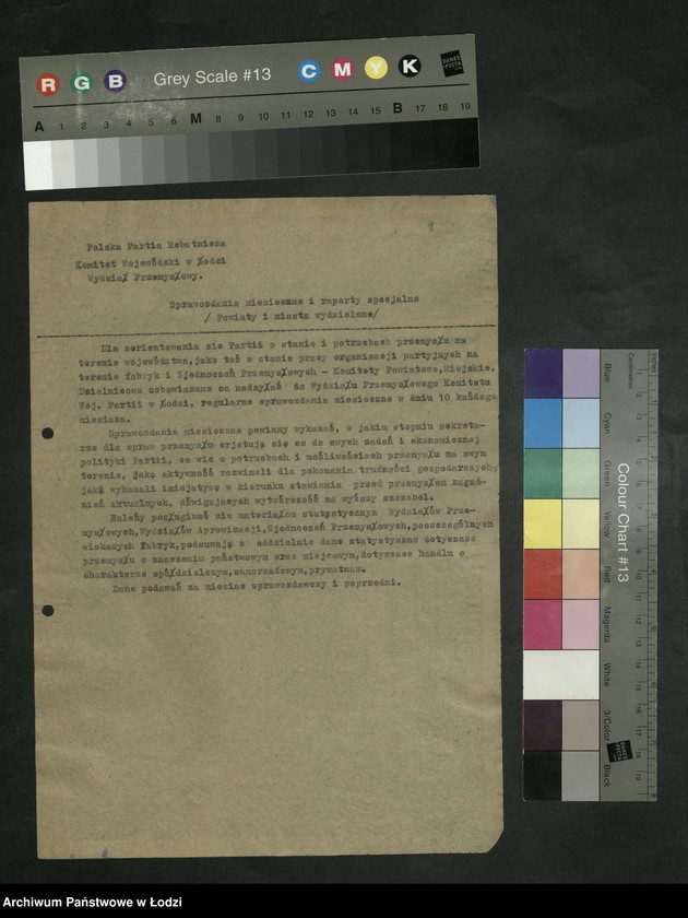 Obraz 2 z jednostki "Sprawozdania Wydziału [z działalności]"