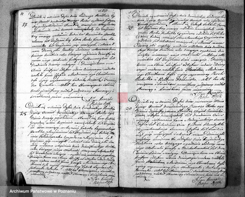 Obraz 9 z jednostki "Duplikat urodzonych, zaślubionych i zmarłych"