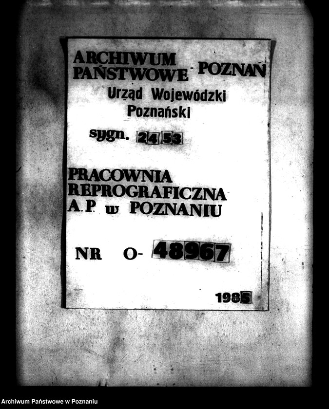 Obraz 14 z jednostki "Przyznanie pomocy kredytowej uczestnikom scalania gruntów wsi Nowa Wieś powiatu konińskiego"
