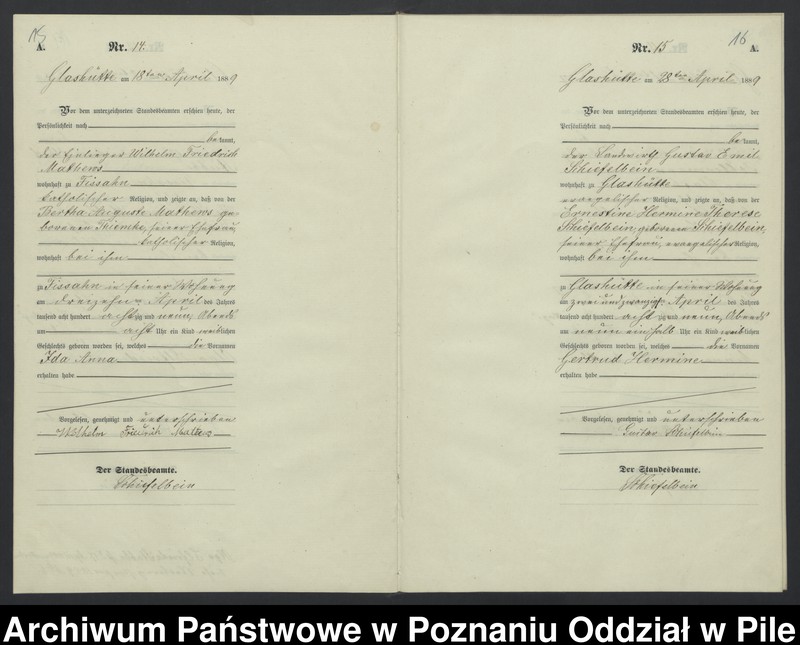 Obraz 11 z jednostki "Księga urodzeń"