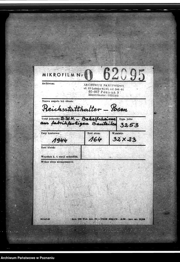 Obraz 2 z jednostki "D. W. H. - Behelfsheime aus fabrikfertigen Bauteilen"