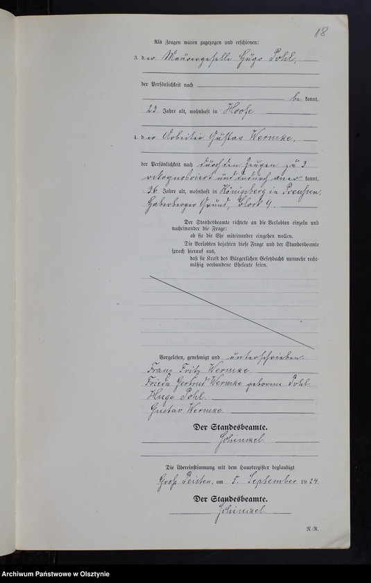 image.from.unit.number "Heiraths-Neben-Register Nr 1 - 14 [ Księga małżeństw - wtóropis ]"