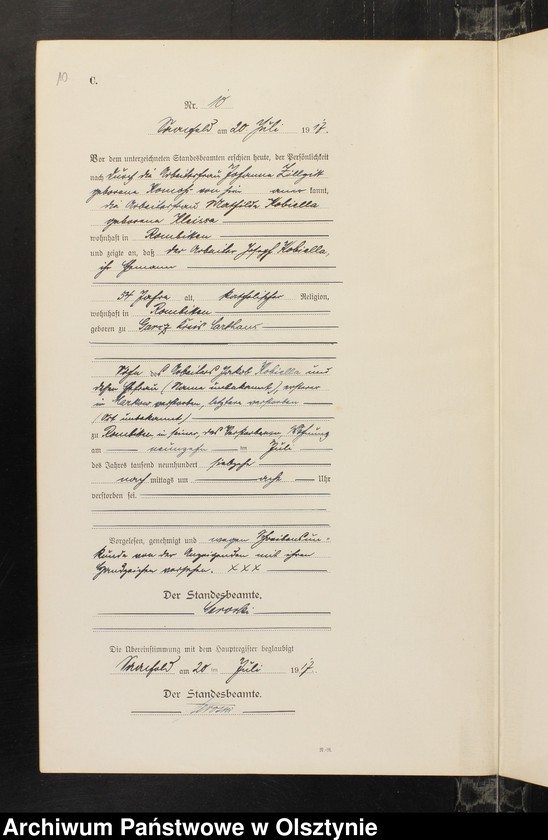 image.from.unit.number "Sterbe-Neben-Register Nr 1 - 21"