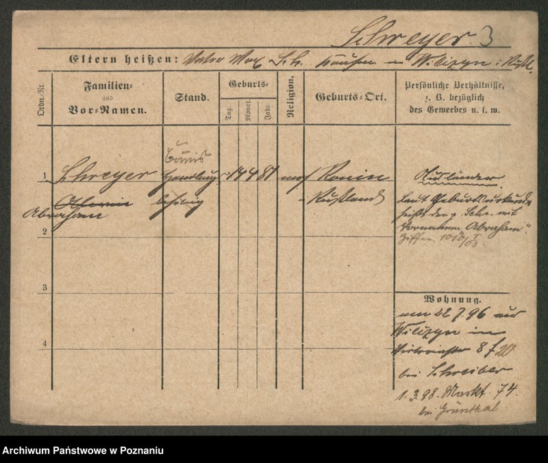 Obraz 10 z jednostki "Szrajer (Schrei...) - Szreder (Schrö..) (żonaci i wdowy)"