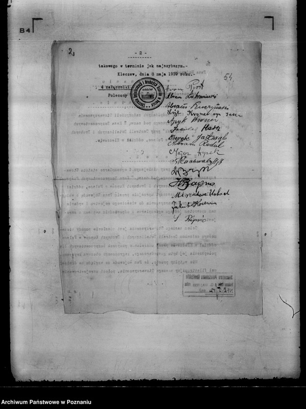 image.from.unit.number "/ Kasa Bezprocentowych Pożyczek przy Centrali Detalicznych i Drobnych Kupców w Polsce oddział w Kleczewie/"