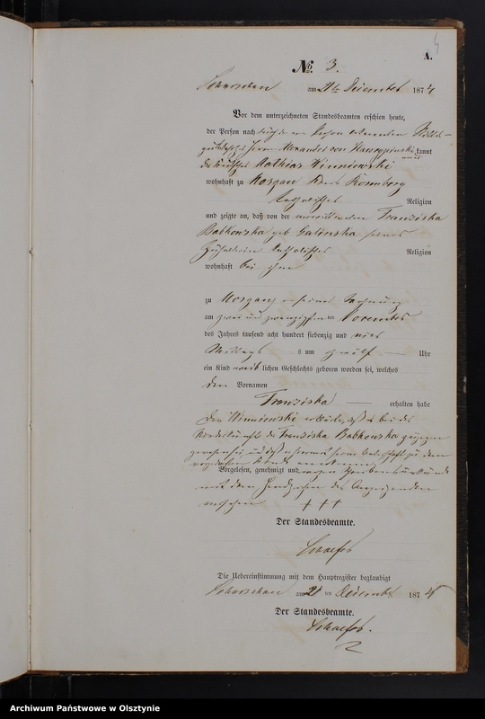 image.from.team "Urząd Stanu Cywilnego w Gulbi pow. iławski ( dawny pow. suski )"