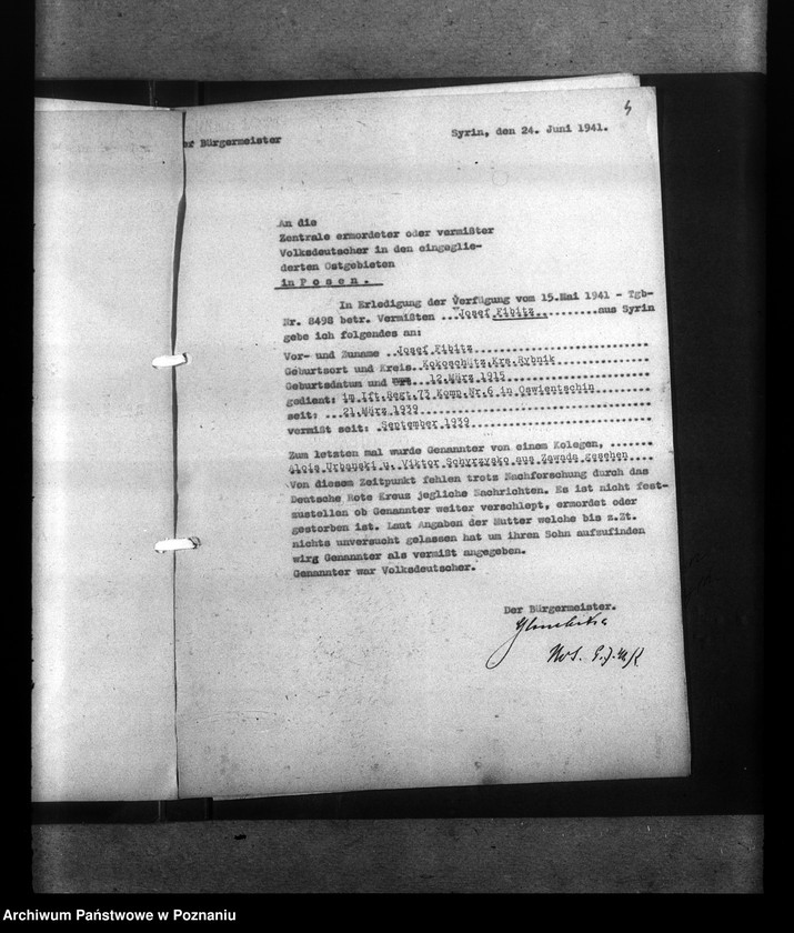 Obraz 8 z jednostki "Amtliche Meldungen Kreis Ratibor O/ S (Raciborz)"