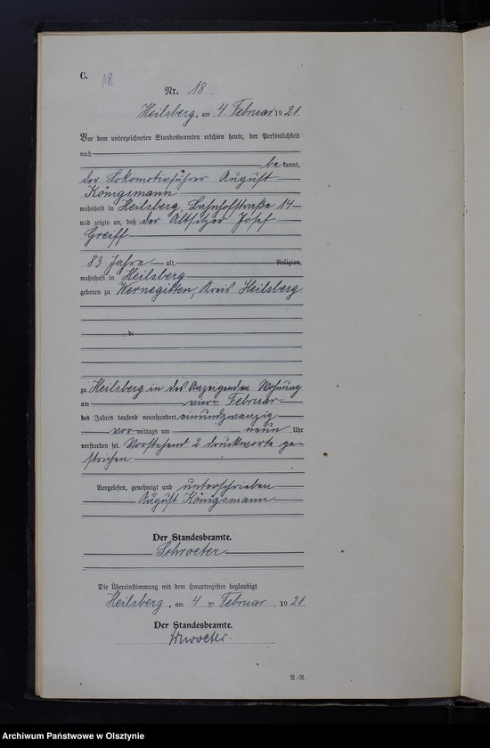 image.from.unit.number "Sterbe-Neben-Register Nr 1-158"