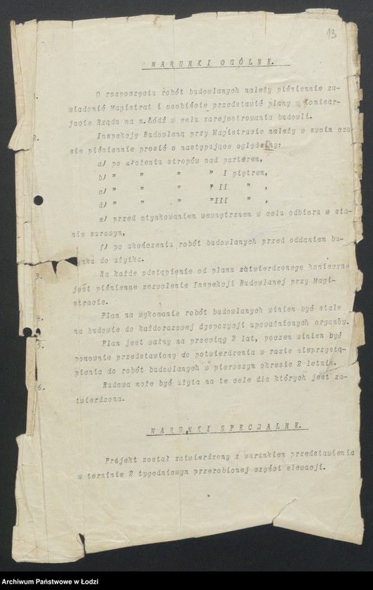 Obraz 15 z jednostki "[Budowa gmachu przy ul. Kopernika 41]"