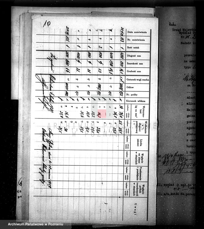 Obraz 14 z jednostki "Młyn parowy w Prusach pow. jarociński nr woj. kotła 6423"