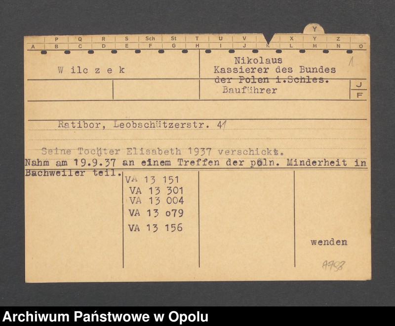 Obraz 3 z jednostki "[Wilczek Nikolaus, Ratibor]"