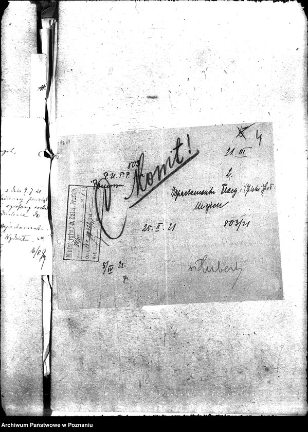 Obraz 8 z jednostki "Korespondencja w sprawach pośrednictwa pracy z wojew. pomorskim"