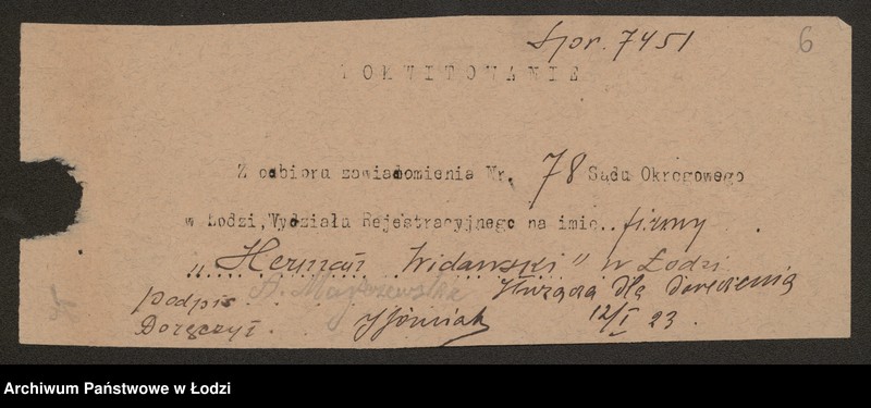 Obraz 8 z jednostki "Herman Widawski- sprzedaż manufaktury"