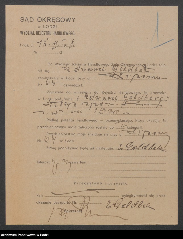 Obraz 3 z jednostki "Edmund Goldberg - sklep spożywczy"