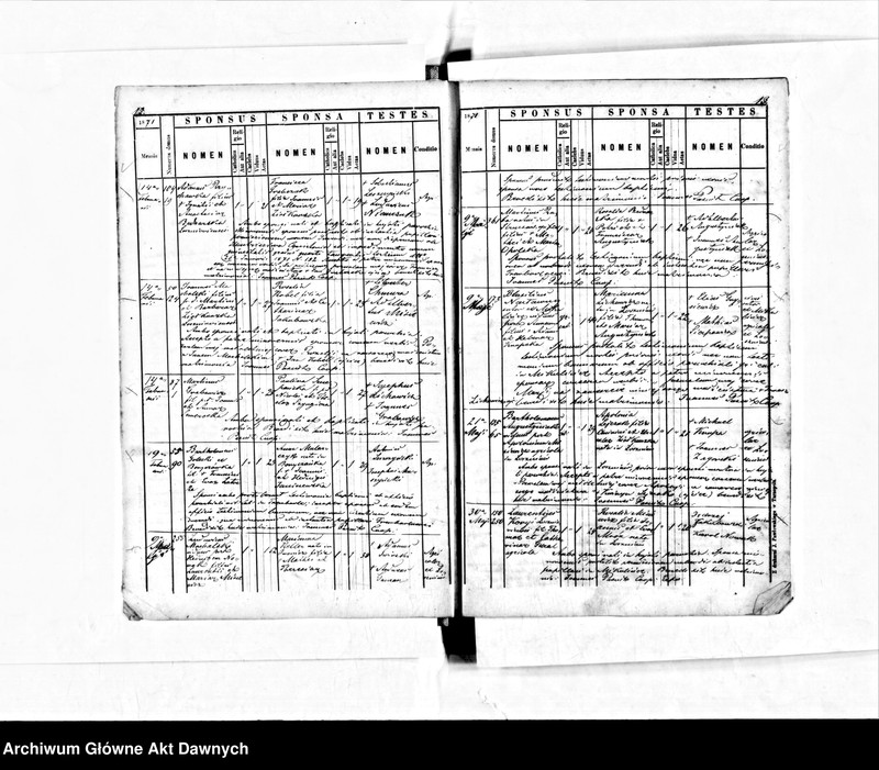 image.from.unit.number "Parafia: Łoszniów. Dekanat: Trembowla. Księga metrykalna ślubów dla wsi Łoszniów."